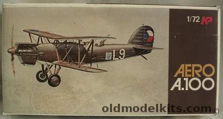 KP 1/72 TWO Aero A-100 - (A100), 26 plastic model kit